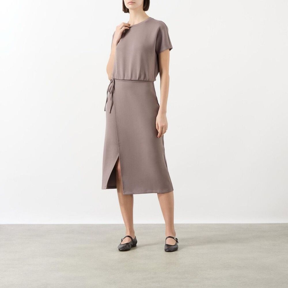 NWT - SPANX AirEssentials Tie Waist Midi Dress